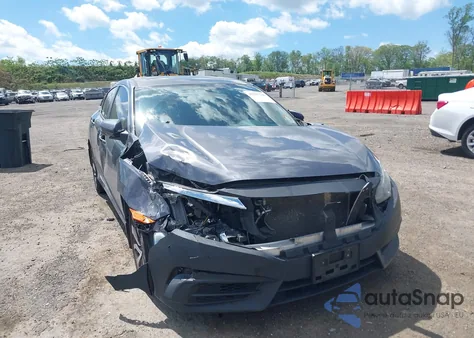 2016 Honda Civic Ex from USA, damaged, VIN 19XFC2F78GE094194